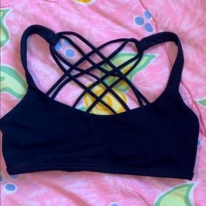 Lulu bra black size 4